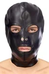 מסכת ראש BDSM במראה עור עם פתחים לעיניים ולפה – Fetish Tentation