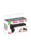 דילדו ריאליסטי Real Tony שחור עם ואקום – Real Body 2