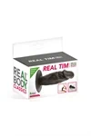 פלאג אנאלי ריאליסטי Real Tim שחור עם ואקום – Real Body 2