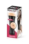 מאונן כוס אנאלי רוטט ריל קאפ – Real Body 2