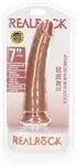 דילדו ריאליסטי Slim בגוון Tan עם בסיס ואקום – RealRock 5