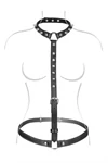 הארנס רתמת חזה BDSM מתכווננת עם קוצים – Fetish Tentation