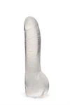 דילדו ריאליסטי שקוף 18 ס״מ – Millenium Jelly Super G