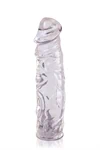 דילדו ריאליסטי שקוף 19 ס״מ – Millenium Jelly Venus
