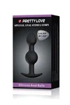 פלאג אנאלי עם שתי כדוריות פנימיות Pretty Love 3