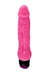דילדו ריאליסטי רוטט Colorful Sex Experience ורוד – BAILE