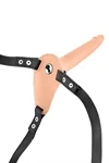 סטראפ-און רוטט בגוון גוף עם דילדו – Fetish Tentation 4