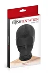 מסכת ראש מלאה וסגורה BDSM מספנדקס שחור – Fetish Tentation 2