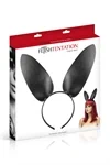 קשת אוזני Bunny שחורה דמוי עור – Fetish Tentation 2