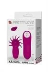 PRETTY LOVE BORIS ביצה רוטטת עם קצוות מיוחדים לעינוג מושלם 12 מצבים