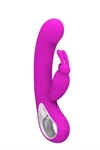 PRETTY LOVE WEBB ויבטור סיליקון ארנב 12 מהירויות נטען USB 3