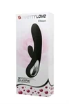 PRETTY LOVE ELMER ויברטור ארנב מסיליקון איכותי 12 מצבים נטען USB 2