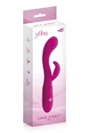 ויברטור סיליקון איכותי ארנב 10 מהירויות נטען BESS YOBA USB 2