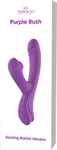 ויברטור ארנבון יונק Purple Rush עם תנועת אצבע – TOYBOX 6