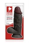 דילדו ריאליסטי מסיליקון  26 ס"מ CAPTAIN RED 2