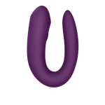 ויברטור זוגי דאבל ג׳וי סגול – Satisfyer 2
