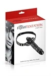 FETISH - Double Penis Gag - גאג דילדו שחור כפול 3