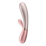 SATISFYER - HOTLOVER - ויברטור ארנבון מתחמם נשלט אפליקציה