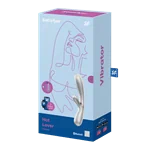 SATISFYER - HOTLOVER - ויברטור ארנבון מתחמם נשלט אפליקציה 5