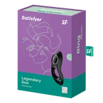 SATISFYER Legendary Duo - סטיפספייר טבעת רוטטת לגבר 4