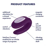 SATISFYER - PARTNER BOX 2 - ערכת ויברטורים זוגיים נשלט אפליקציה 4