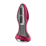 SATISFYER פלאג +פנינים מסתובבות ואפליקציה Rotator Plug+2 5