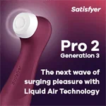יונק דגדגן פרו 2 דור 3 – Satisfyer 6
