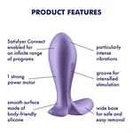 SATISFYER INTENSITY - מעסה ערמונית עם אפליקציה Intensity Plug סטיספייר 4