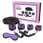 סט קשירה למיטה דאון אנדר סגול משודרג – Toy Box
