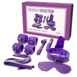 ערכת BDSM מידנייט סדקשן 7 חלקים סגולה – TOY BOX