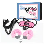 ערכת BDSM דיווה נייטס 3 חלקים – Toy Box