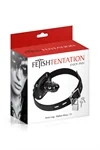 גאג פין קצר BDSM באורך 5.5 ס״מ עם מנעול – Fetish Tentation 2