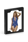 BODY DENTELLE/NOEUD BLEU - כחול 2