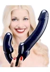 סטראפ און יוקרתי סטראפלאס Revolver Strapless Strap On G-Spot Dildo 3