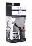 סטראפ און יוקרתי 18 ס״מ Seducer 7" Silicone Dildo with Harness - Flesh 2