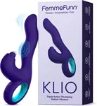 ויברטור ראביט עם טפיחות סגול – FemmeFunn 2