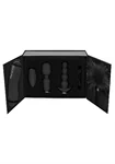 PLEASURE KIT BLACK 2 - קיט ויברטורים יוקרתי מסיליקון איכותי 10 מצבי רטט נטען 2