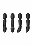 PLEASURE KIT BLACK 2 - קיט ויברטורים יוקרתי מסיליקון איכותי 10 מצבי רטט נטען 5