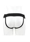 Hollow Strap-on with Balls - 7''/ 18 cm - סטראפ און חלול לגבר שחור עם ביצים 18 ס"מ 5