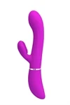 ויברטור ראביט עם אצבע נעה לגירוי הדגדגן – Pretty Love Clitoris Vibrator 2