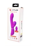ויברטור ראביט עם אצבע נעה לגירוי הדגדגן – Pretty Love Clitoris Vibrator 3