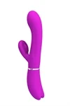 ויברטור ראביט עם אצבע נעה לגירוי הדגדגן – Pretty Love Clitoris Vibrator 4