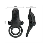 טבעת רוטטת כפולה Vibration Cock Ring – Pretty Love 2