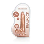 דילדו ריאליסטי בגוון Tan עם אשכים ובסיס ואקום – RealRock 2