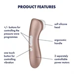 יונק דגדגן פרו 2 פלוס – Satisfyer 5