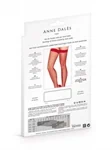גרבי רשת אדומים עם בירית אלסטית – Anne d’Alès 3