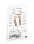גרבי ירך לבנים עם תחרה ופסי סיליקון – Anne d’Alès 3