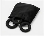 סט 3 טבעות קורינג (Cock Ring) מסיליקון שחור – S / M / L 4