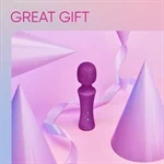 ויברטור מיני Wand סגול – FemmeFunn 6