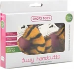 אזיקי ידיים ממתכת עם פרווה בהדפס טייגר מבית Shots Toys 2
